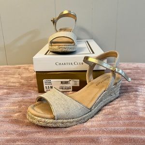 Charter Club Lucia Wedge Sandles